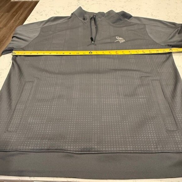 MINNESOTA VIKINGS  Men's Cutter & Buck DryTec Half Zip Pullover - Picture 13 of 16